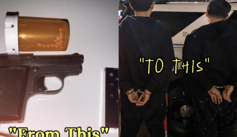 North Las Vegas Police Seize Illegal Firearm and Oxycodone Pills, Two Suspected of Narcotics Sales Arrested