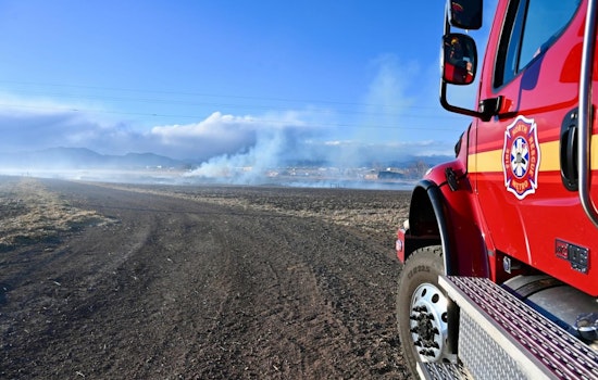 North Metro Fire Teams With Local Agencies to Halt Brush Fire Near Louisville, Employing Technical Firing Operation