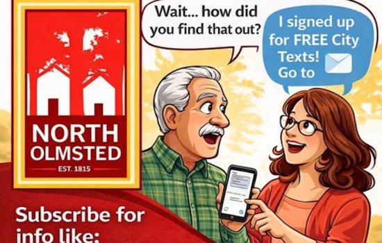 North Olmsted Rolls Out Customizable City Alert Service for Informed, Hassle-Free Updates