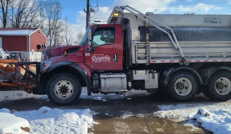 North Ridgeville Faces Salt Shortage Amid Winter Storm Preps, City Urges Prudent Driving