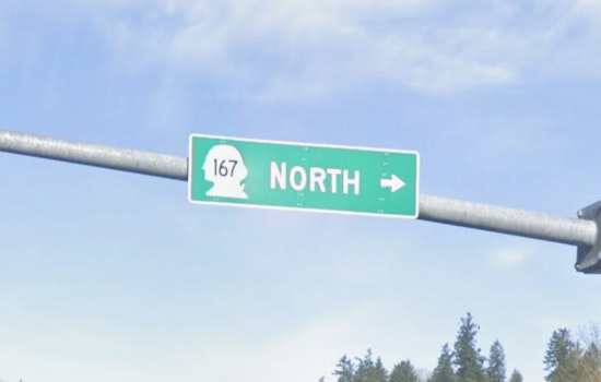 Northbound SR 167 HOV Lane Converts to Express Toll on Jan 12, WSDOT Encourages Good To Go! Sign-Ups