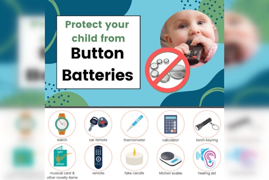 Oak Creek Health Department Issues Urgent Alert on Rise of Button Battery Ingestions by Children