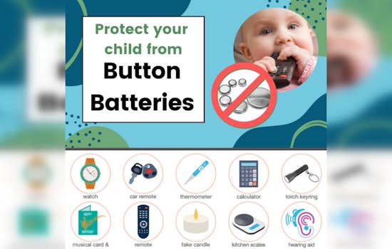 Oak Creek Health Department Issues Urgent Alert on Rise of Button Battery Ingestions by Children
