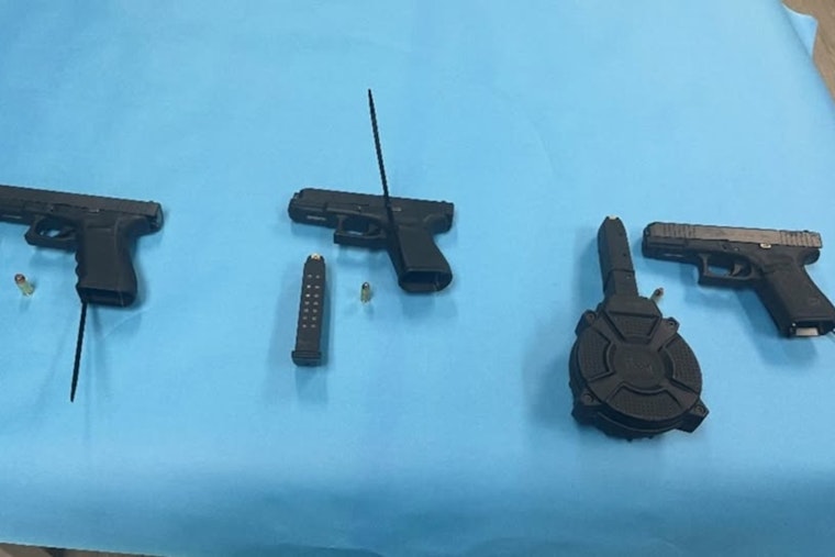 Oakland Police Seize Firearms, Arrest Three in Operation Against Gun Violence on 89th Avenue