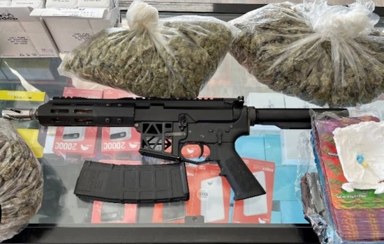 Oakland Police Seize Illegal Weapons and Drugs in Unlicensed East Oakland Smoke Shop Raid