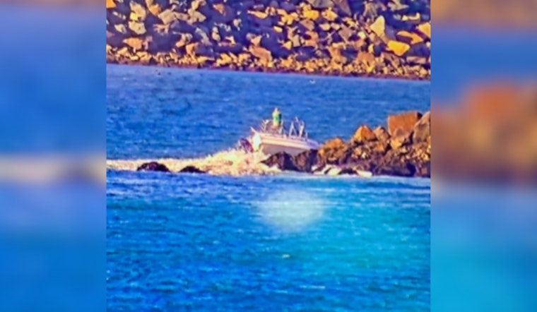 Oceanside Lifeguards Heroically Rescue Boaters After Vessel Capsizes Near Harbor