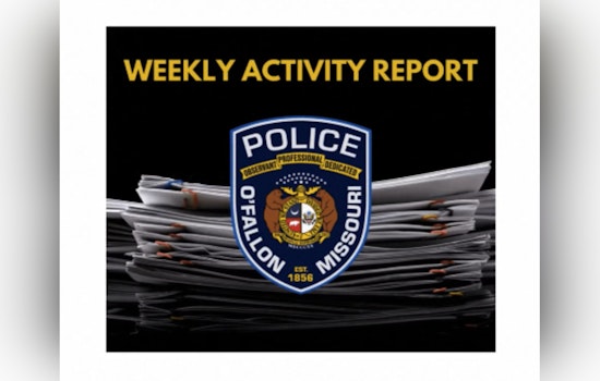 O'Fallon Police Respond to 874 Calls Including Arrests, High-Speed Chases, and Traffic Crashes