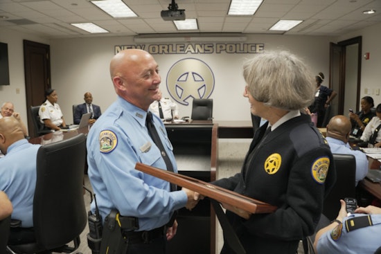 Officer Randall Knight Retires After 38 Years, Continues Legacy as Reserve Officer with NOPD