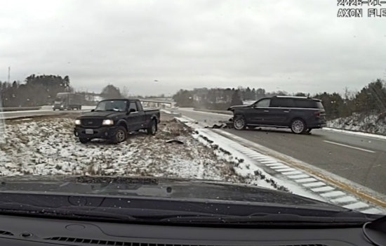 VIDEO: Ohio State Highway Patrol Shares Icy Bridge Crash Footage as Winter Driving Warning in Belmont County