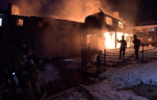 Oklahoma City Apartment Complex Engulfed by Fire with No Injuries Reported