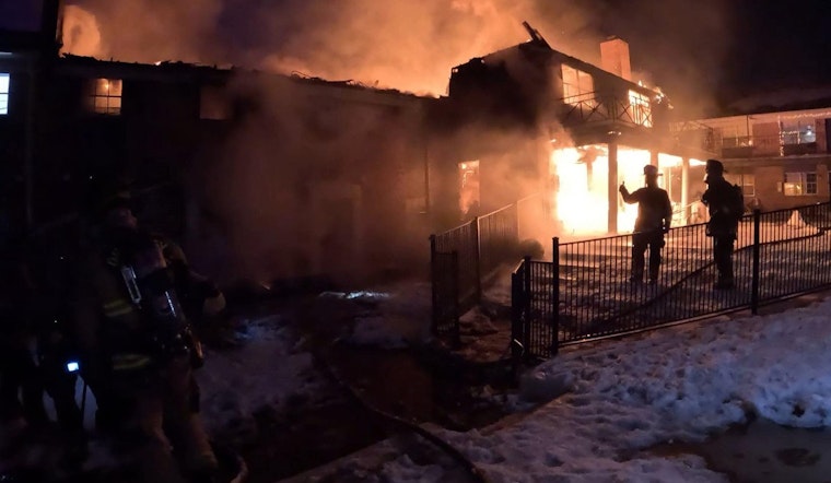 Oklahoma City Apartment Complex Engulfed by Fire with No Injuries Reported