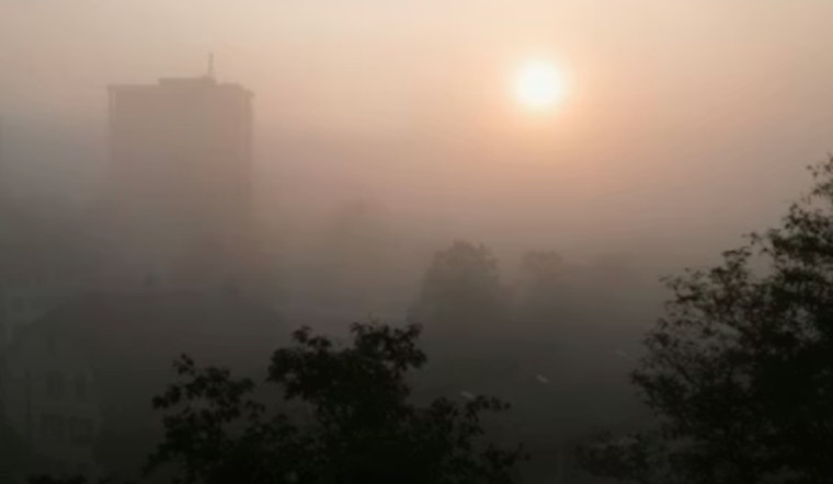 Oklahoma City Enveloped in Freezing Fog With Sunny Skies Expected After Morning Chill
