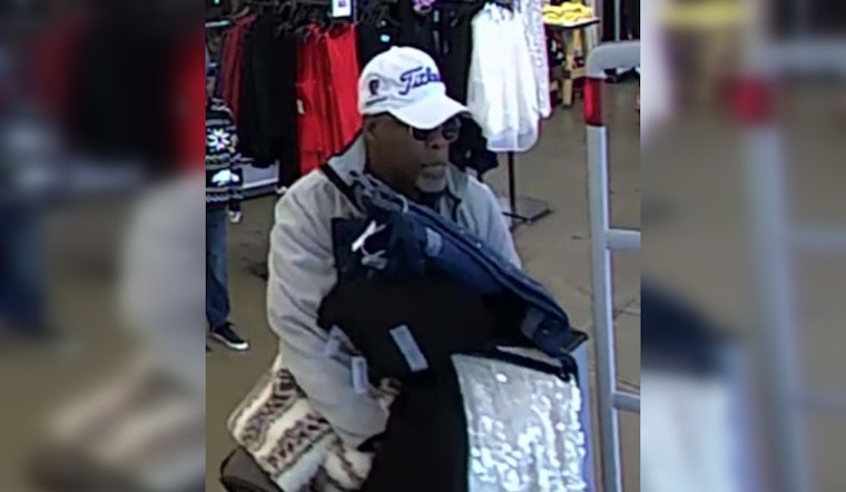 Oklahoma City Police Seek Help to Identify Suspect in Old Navy Shoplifting Case at Belle Isle