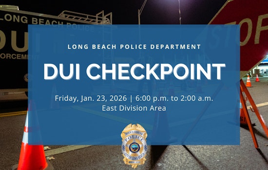 One Arrested for DUI at Long Beach Checkpoint; Five More Cited for License Violations