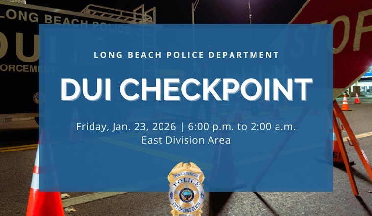 One Arrested for DUI at Long Beach Checkpoint; Five More Cited for License Violations