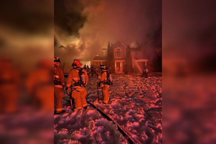 One Dead in Oakham House Fire Despite Efforts Amid Frigid Conditions
