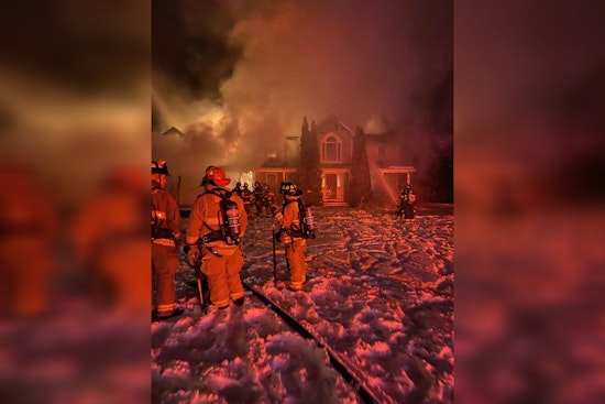 One Dead in Oakham House Fire Despite Efforts Amid Frigid Conditions