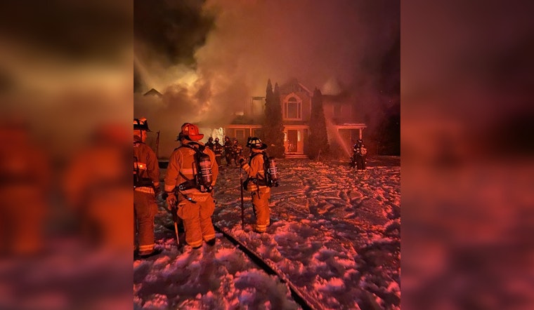 One Dead in Oakham House Fire Despite Efforts Amid Frigid Conditions