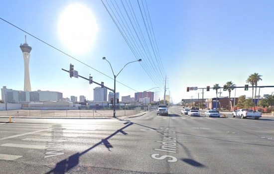 One Hospitalized After Two-Vehicle Collision Near Las Vegas Arts District