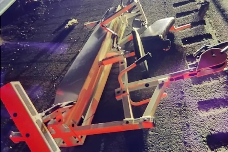 One Injured as Exercise Equipment Causes Multi-Vehicle Collision Near Arizona-Utah Border