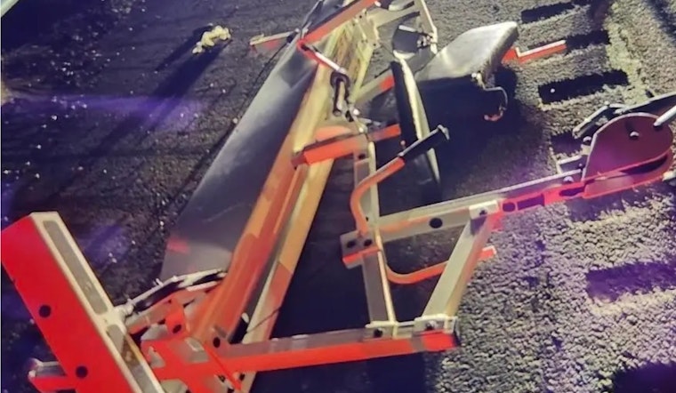 One Injured as Exercise Equipment Causes Multi-Vehicle Collision Near Arizona-Utah Border