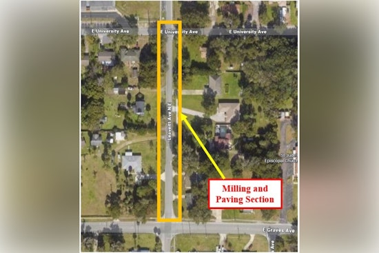 Orange City Announces Temporary Closure of N. Leavitt Avenue for Septic-to-Sewer Project