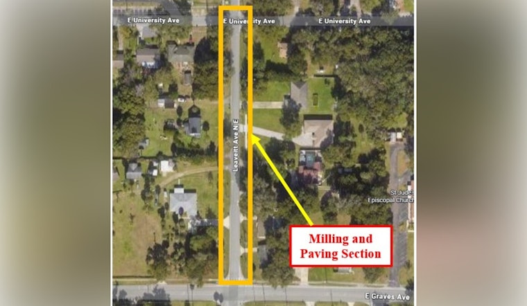Orange City Announces Temporary Closure of N. Leavitt Avenue for Septic-to-Sewer Project