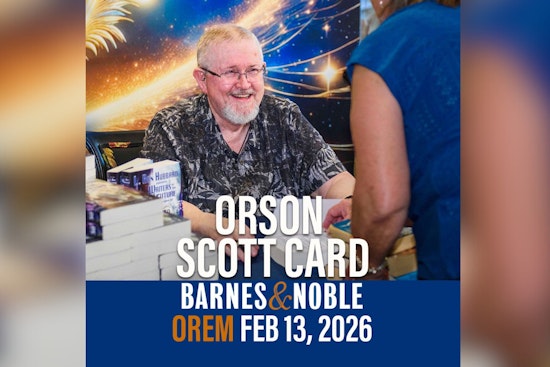 Orson Scott Card to Engage with Fans and Promote Writing Contest at Orem Barnes & Noble Event