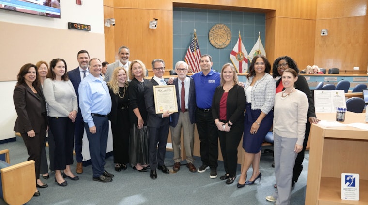 Palm Beach County Honors Robert A. Bertisch for 45 Years of Leadership at Legal Aid Society