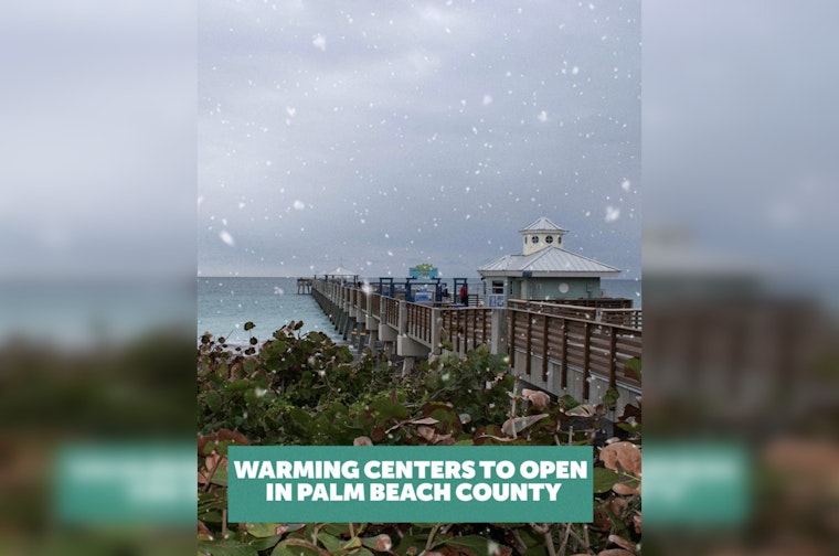 Palm Beach County Opens Warming Centers for Homeless Ahead of Cold Snap