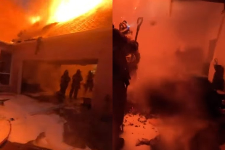 Parker County ESD 1 Aids Weatherford Firefighters in Battling Airport Rd Blaze