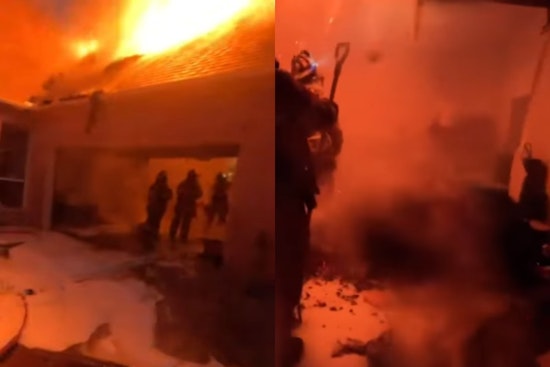 Parker County ESD 1 Aids Weatherford Firefighters in Battling Airport Rd Blaze