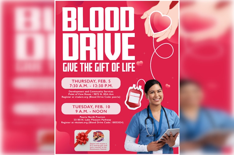 Peoria Rallies Community Support with Incentivized Blood Drives in February