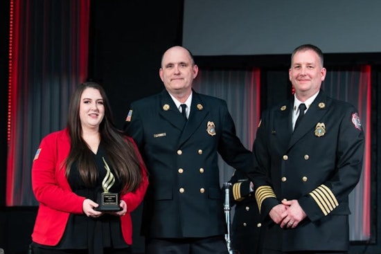 Personnel Manager Lauren Erhard Awarded with 2025 Fire Chief’s Accolade