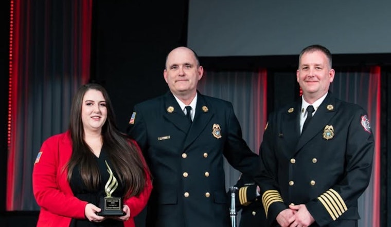 Personnel Manager Lauren Erhard Awarded with 2025 Fire Chief’s Accolade