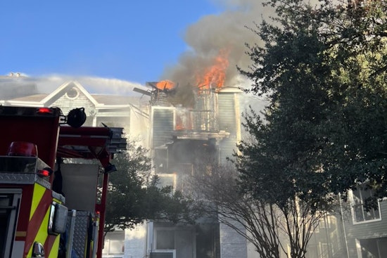 Pflugerville Inferno Rips Through Apartments as Roof Caves In, Firefighter Hurt