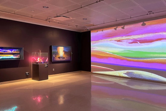 Phoenix Sky Harbor International Airport Transforms Terminal into Serene Art Gallery with 'Spectral Alchemy' Exhibition