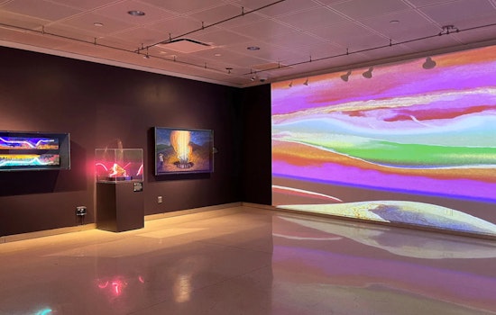 Phoenix Sky Harbor International Airport Transforms Terminal into Serene Art Gallery with 'Spectral Alchemy' Exhibition