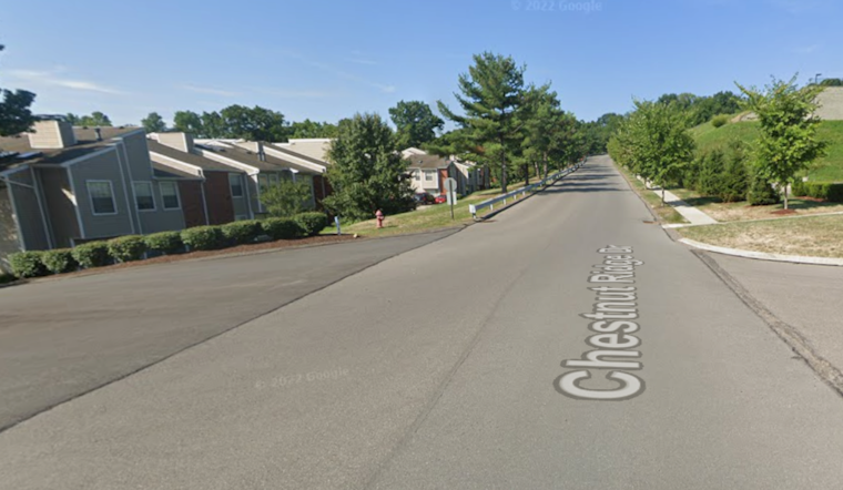 Pickup Truck Ends Up Vertical Against Apartment Building in Robinson Township, One Hospitalized