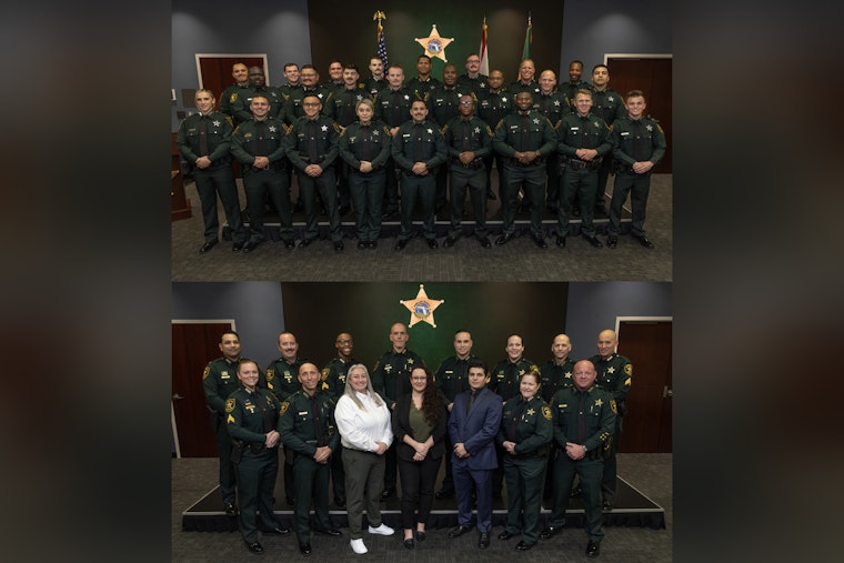 Pinellas County Sheriff's Office Celebrates New Deputies and Promotions in Traditional Ceremony