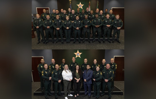 Pinellas County Sheriff's Office Celebrates New Deputies and Promotions in Traditional Ceremony