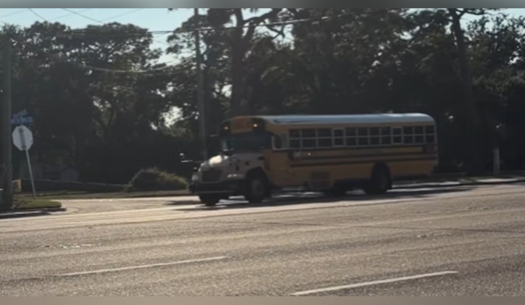 Pinellas County Sheriff’s Office Warns Florida Drivers to Stop for School Buses or Face Hefty Fines