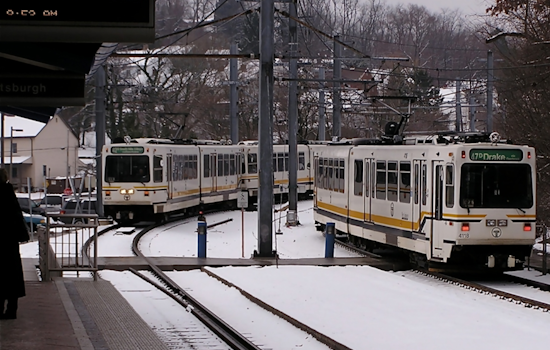 Pittsburgh Rail Services Disrupted by Power Line Failure, Limited Shuttle Buses Deployed Amid Frigid Temperatures