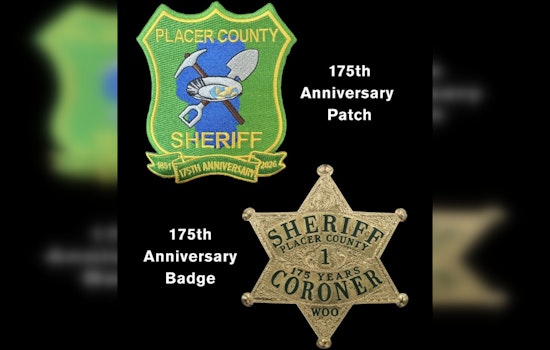 Placer County Sheriff's Office Celebrates 175 Years of Service with Commemorative Badges and Historical Reflections