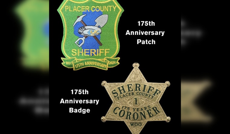 Placer County Sheriff's Office Celebrates 175 Years of Service with Commemorative Badges and Historical Reflections