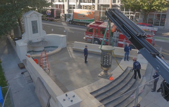 Portland Fire Memorial Gets Long-Awaited Facelift And New Fallen Heroes Plaza