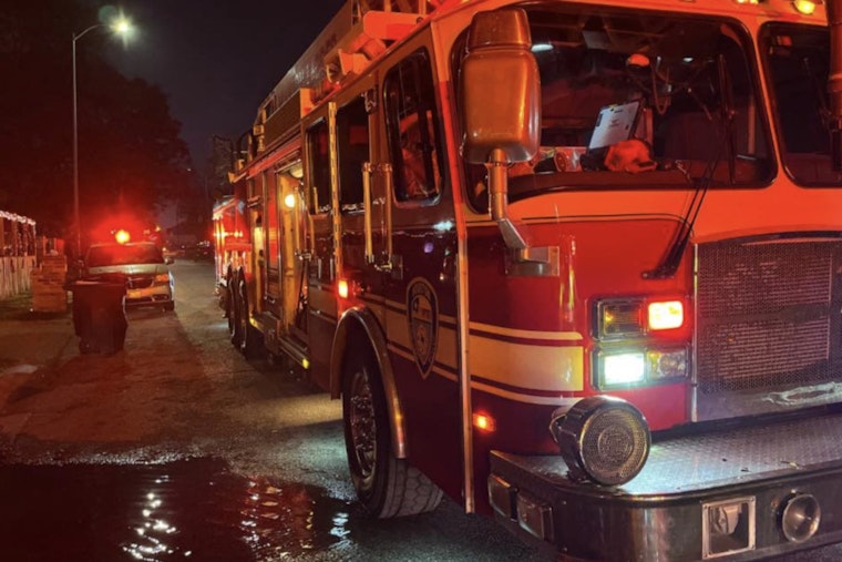 Pre-Dawn Inferno Guts Long-Vacant 'Ironworks' Warehouse In Eastwood