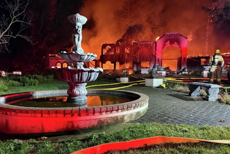 Pre‑Dawn Inferno on West Lane Leaves Angwin Hillside Home in Ruins