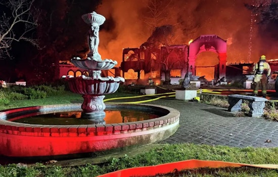 Pre‑Dawn Inferno on West Lane Leaves Angwin Hillside Home in Ruins
