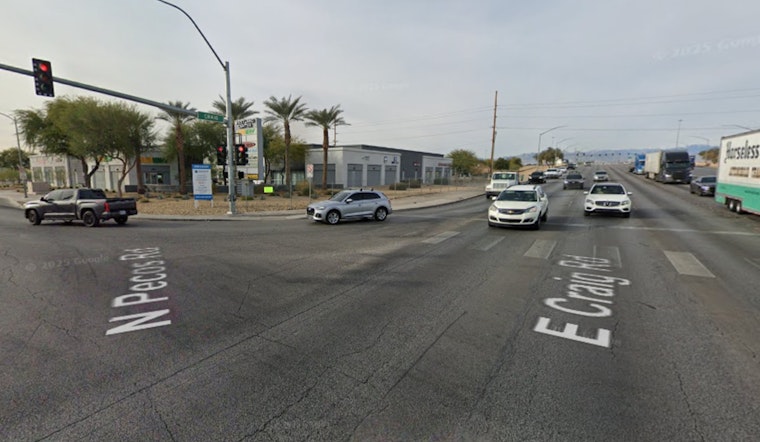 Propane Truck Collision Disrupts Traffic in North Las Vegas at Craig and Pecos Intersection